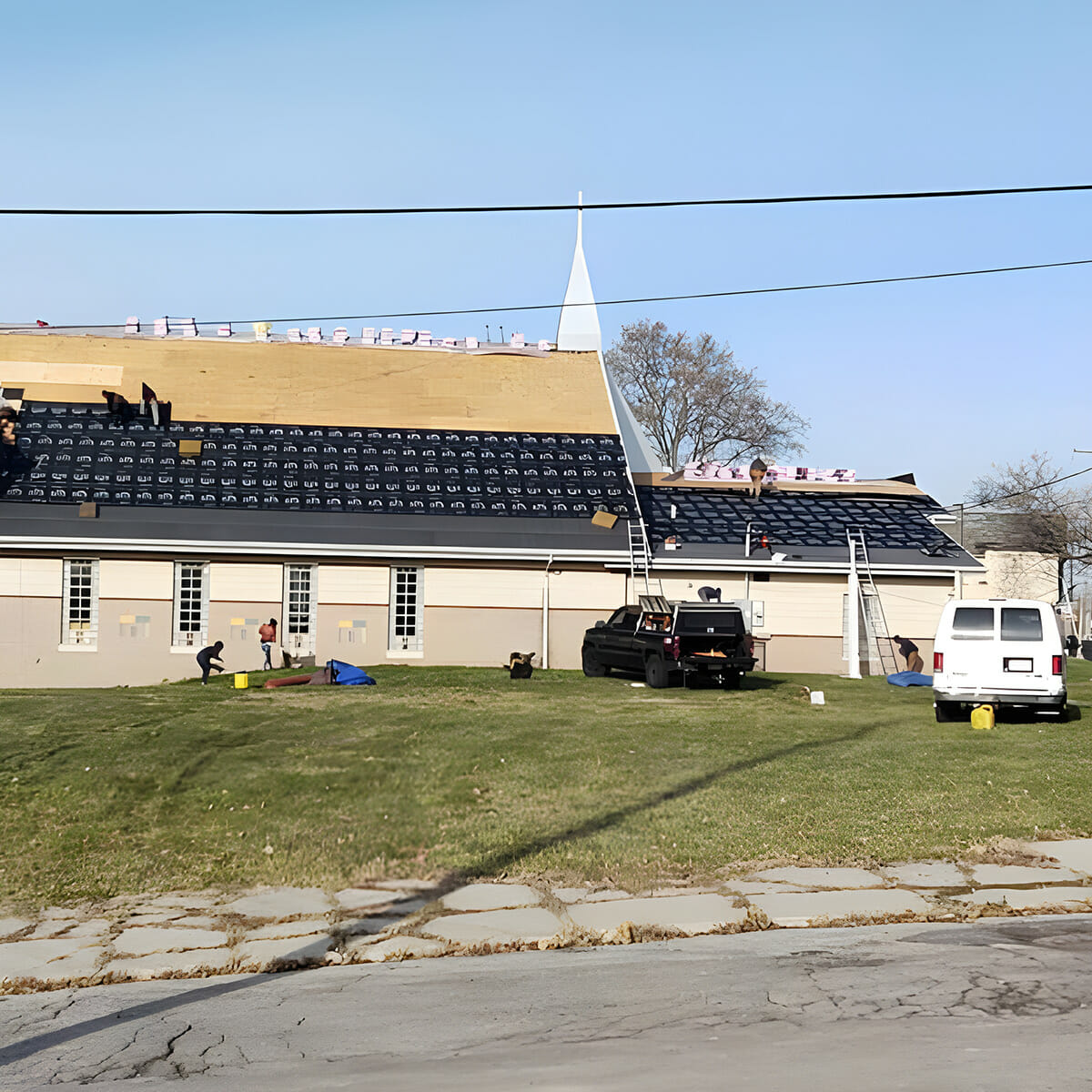 church roofing